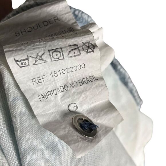 Sunday I’m‎ In Love Shirt WMNS L Blue Button Up Church Weekend Football Relaxed - Picture 3 of 9